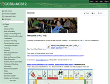 Tablet Screenshot of ccsu-ac312.wikispaces.com