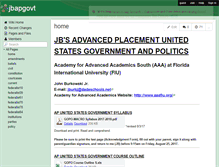 Tablet Screenshot of jbapgovt.wikispaces.com