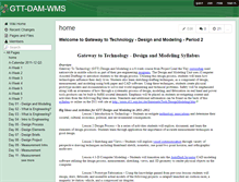 Tablet Screenshot of gtt-dam-wms.wikispaces.com