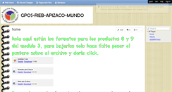 Desktop Screenshot of gpos-rieb-apizaco-mundo.wikispaces.com