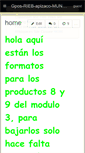 Mobile Screenshot of gpos-rieb-apizaco-mundo.wikispaces.com