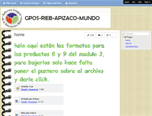 Tablet Screenshot of gpos-rieb-apizaco-mundo.wikispaces.com