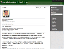 Tablet Screenshot of estadisticadescriptivaizucar.wikispaces.com