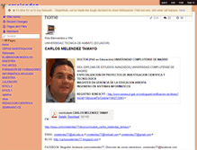 Tablet Screenshot of cmelendez.wikispaces.com