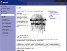 Tablet Screenshot of forsci.wikispaces.com