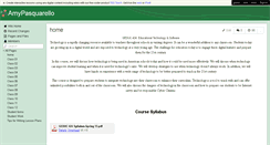 Desktop Screenshot of amypasquarello.wikispaces.com