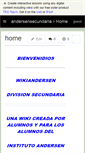 Mobile Screenshot of andersensecundaria.wikispaces.com
