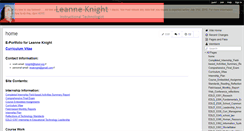 Desktop Screenshot of lmknight.wikispaces.com