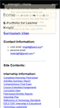 Mobile Screenshot of lmknight.wikispaces.com