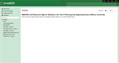 Desktop Screenshot of emat605.wikispaces.com