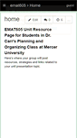 Mobile Screenshot of emat605.wikispaces.com