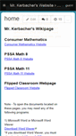 Mobile Screenshot of kerbacher.wikispaces.com