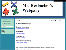 Tablet Screenshot of kerbacher.wikispaces.com