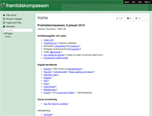 Tablet Screenshot of framtidskompassen.wikispaces.com