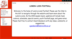 Desktop Screenshot of lomiralionfootball.wikispaces.com