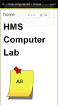 Mobile Screenshot of hmscomputerlab.wikispaces.com