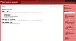 Desktop Screenshot of bernsteinenglish30.wikispaces.com