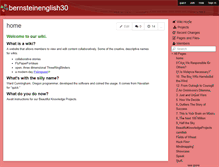 Tablet Screenshot of bernsteinenglish30.wikispaces.com
