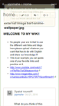 Mobile Screenshot of jojomahe.wikispaces.com