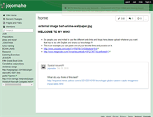 Tablet Screenshot of jojomahe.wikispaces.com
