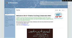 Desktop Screenshot of iu14coaches.wikispaces.com