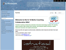 Tablet Screenshot of iu14coaches.wikispaces.com