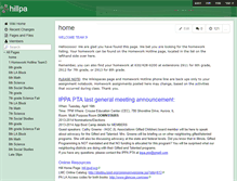 Tablet Screenshot of hillpa.wikispaces.com