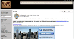 Desktop Screenshot of dphgloballiteracy.wikispaces.com