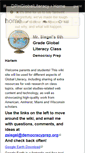 Mobile Screenshot of dphgloballiteracy.wikispaces.com
