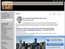 Tablet Screenshot of dphgloballiteracy.wikispaces.com