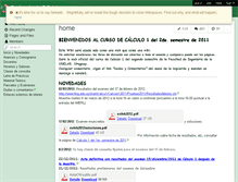 Tablet Screenshot of calculo1-2011.wikispaces.com