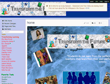 Tablet Screenshot of itransformthefuture.wikispaces.com