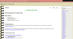 Desktop Screenshot of joanbauer-unit.wikispaces.com