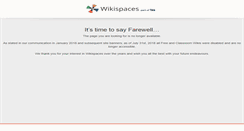 Desktop Screenshot of peerobservationprogram.wikispaces.com