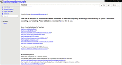 Desktop Screenshot of kathymcdonough.wikispaces.com