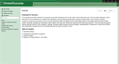 Desktop Screenshot of dress4success.wikispaces.com
