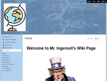 Tablet Screenshot of jasoningersoll.wikispaces.com