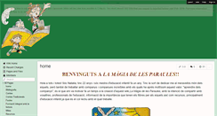 Desktop Screenshot of la-magia-de-les-paraules.wikispaces.com