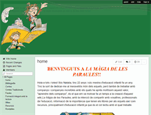 Tablet Screenshot of la-magia-de-les-paraules.wikispaces.com