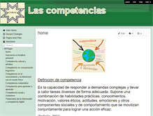 Tablet Screenshot of lascompetencias.wikispaces.com