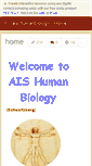 Mobile Screenshot of ais-humanbiology.wikispaces.com