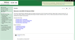 Desktop Screenshot of econ100-powers-sectionb.wikispaces.com