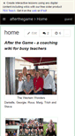 Mobile Screenshot of afterthegame.wikispaces.com