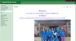 Desktop Screenshot of dissertacao-nono.wikispaces.com