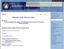Tablet Screenshot of eslasheboro.wikispaces.com