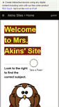 Mobile Screenshot of akinssites.wikispaces.com