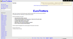 Desktop Screenshot of eurotrotters.wikispaces.com