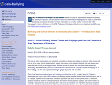Tablet Screenshot of cais-bullying.wikispaces.com