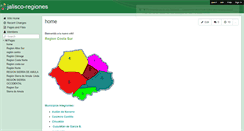 Desktop Screenshot of jalisco-regiones.wikispaces.com