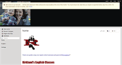 Desktop Screenshot of kirklandisloud.wikispaces.com
